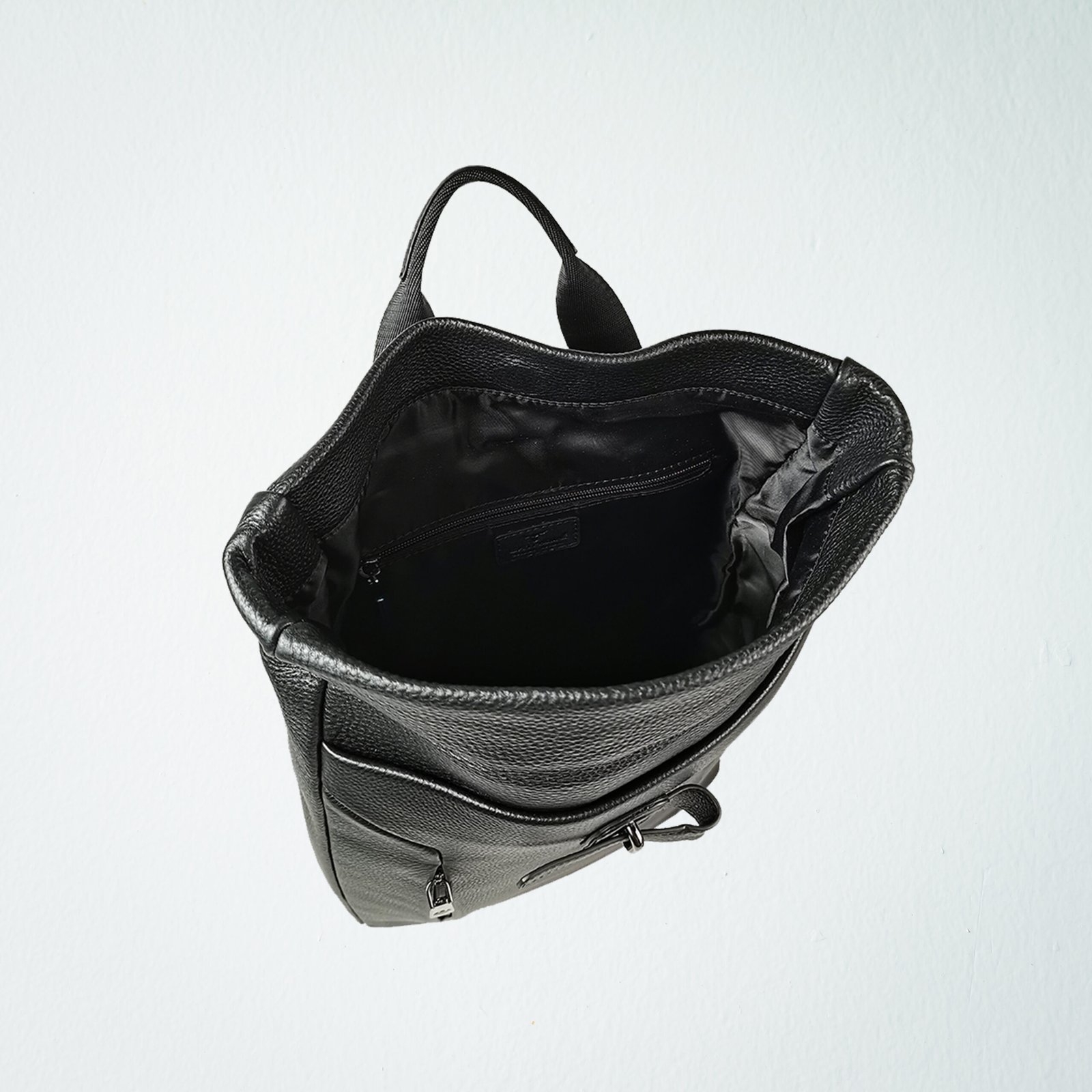 14″ Laptop Leather Backpack - Image 2