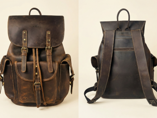 حقيبة ظهر بنية محسّنة الإصدار 2