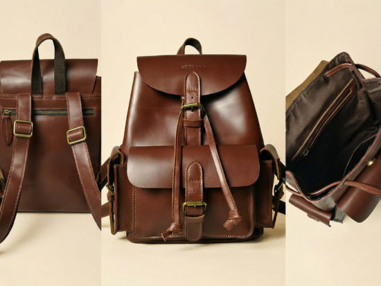 حقيبة ظهر بنية محسّنة الإصدار 3