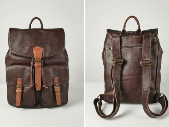 حقيبة ظهر بنية محسّنة الإصدار 4