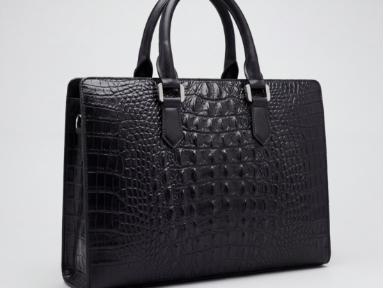 enhanced croc bag front